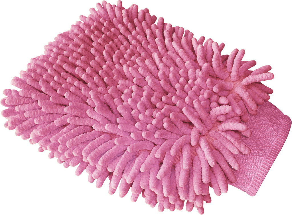 HIPPOTONIC Chenille Putshandske Rosa