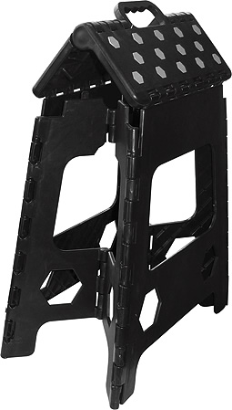 HIPPOTONIC Foldable Step Stool Black/Grey