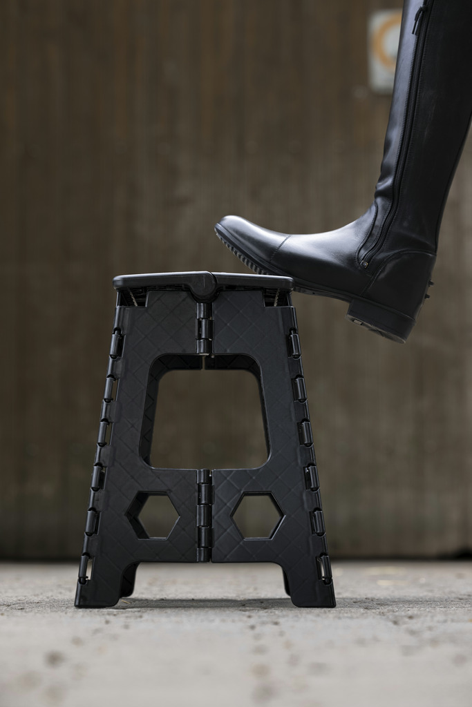 HIPPOTONIC Foldable Step Stool Black/Grey - 2