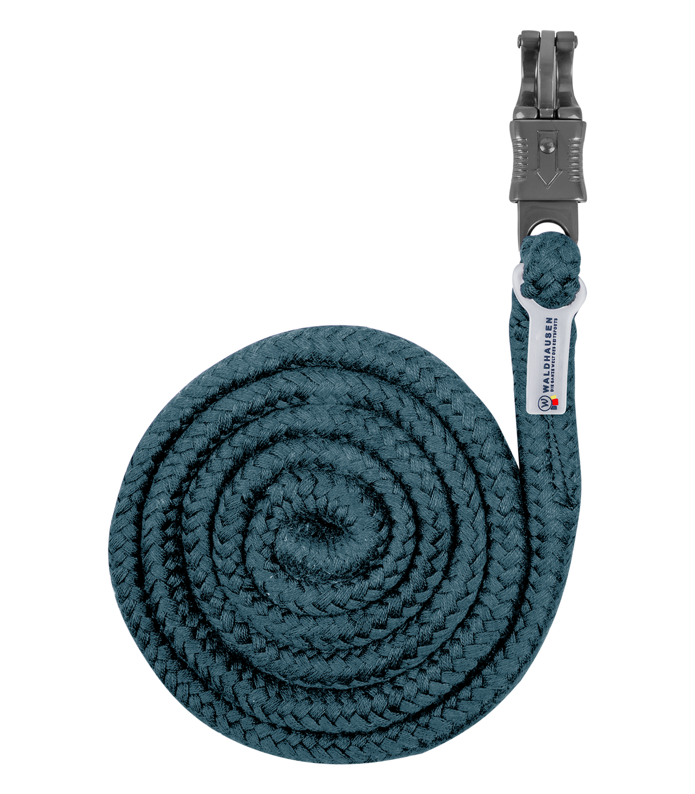 Waldhausen Plus Grimskaft med Panikhake och Mörka Beslag - Petrol Blå