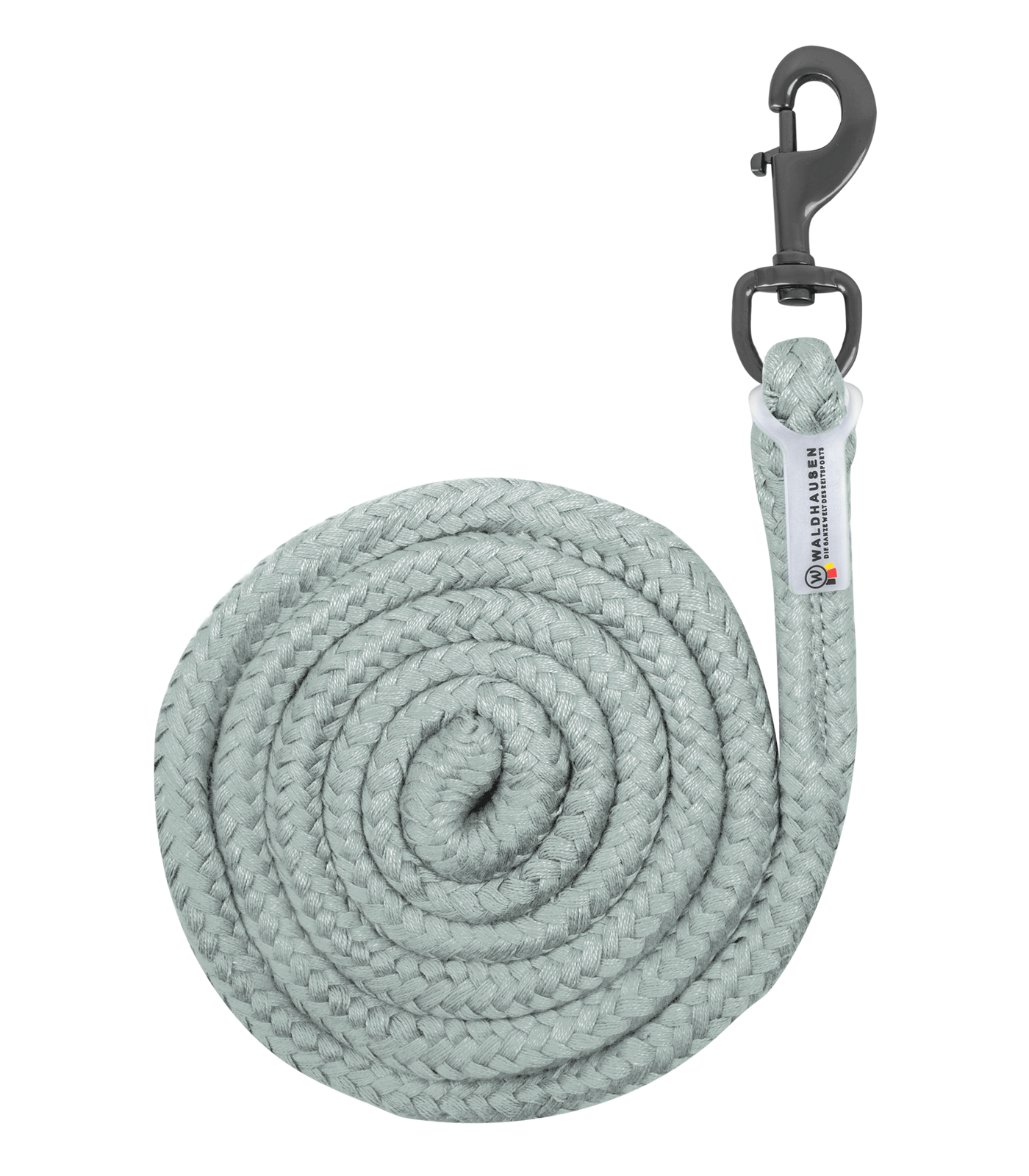 Waldhausen Plus Grimskaft med Karbinhake och Mörka Beslag - Silverblå