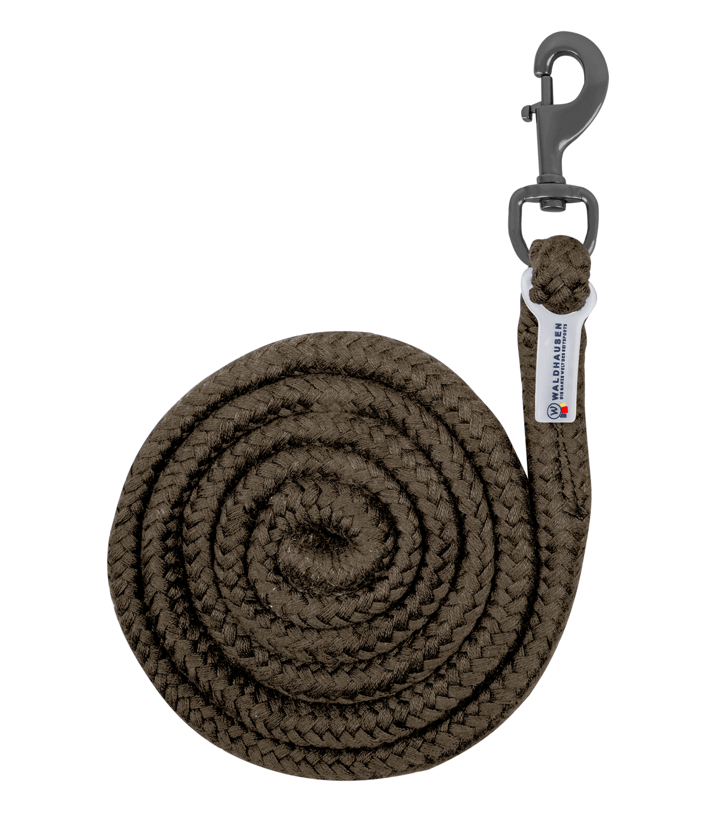 Waldhausen Plus Grimskaft med Karbinhake och Mörka Beslag - Grönbrun