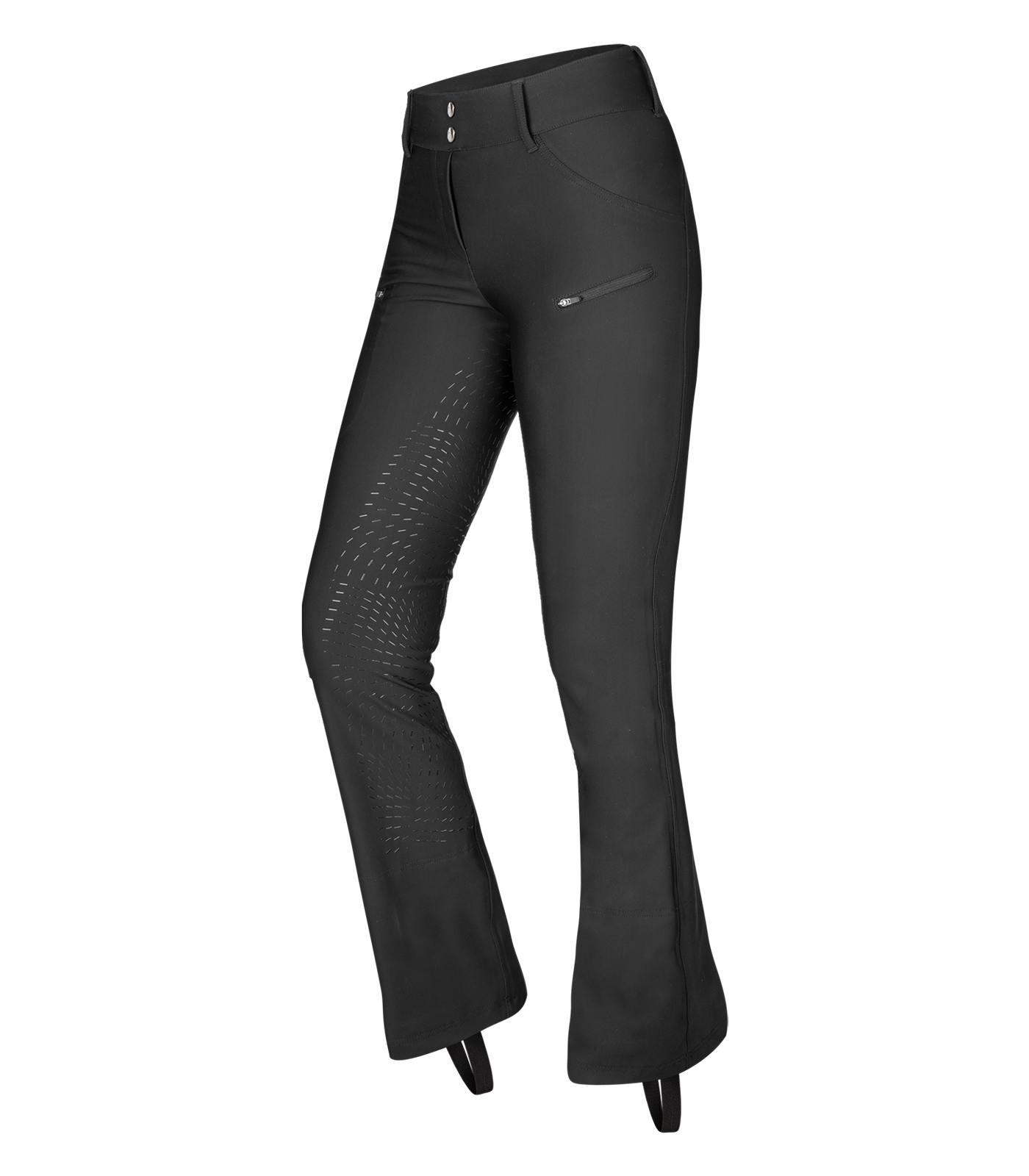 Waldhausen Odelia silicone performance jodhpur riding breeches - Musta