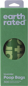 Earth Rated 300 st Eco-Friendly Bajspåsar - Lavendel
