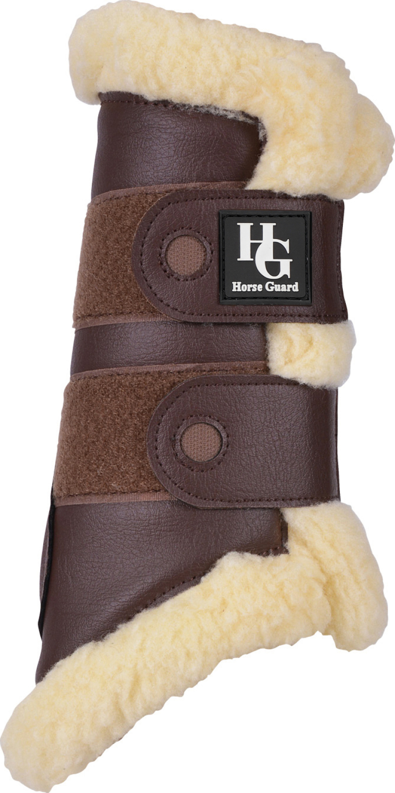 Horse Guard Fur boots brown, S