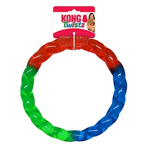 Hundleksak- Kong Twistz ring small