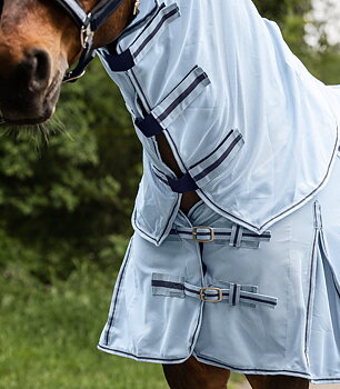 Waldhausen PROTECT fly rug neck light blue/dark blue, Cob