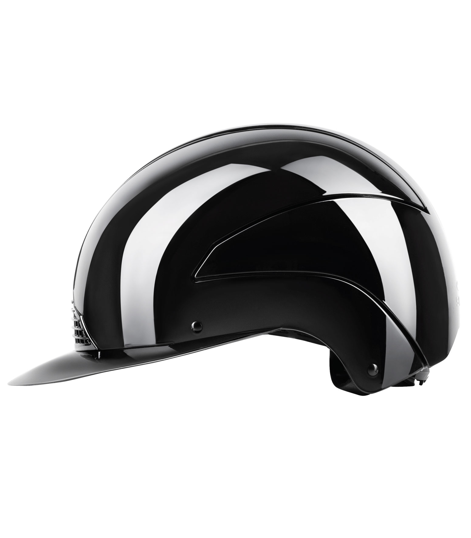 SWING H24 Lady glossy riding helmet - Glossy black, 59 - 61 cm - 4