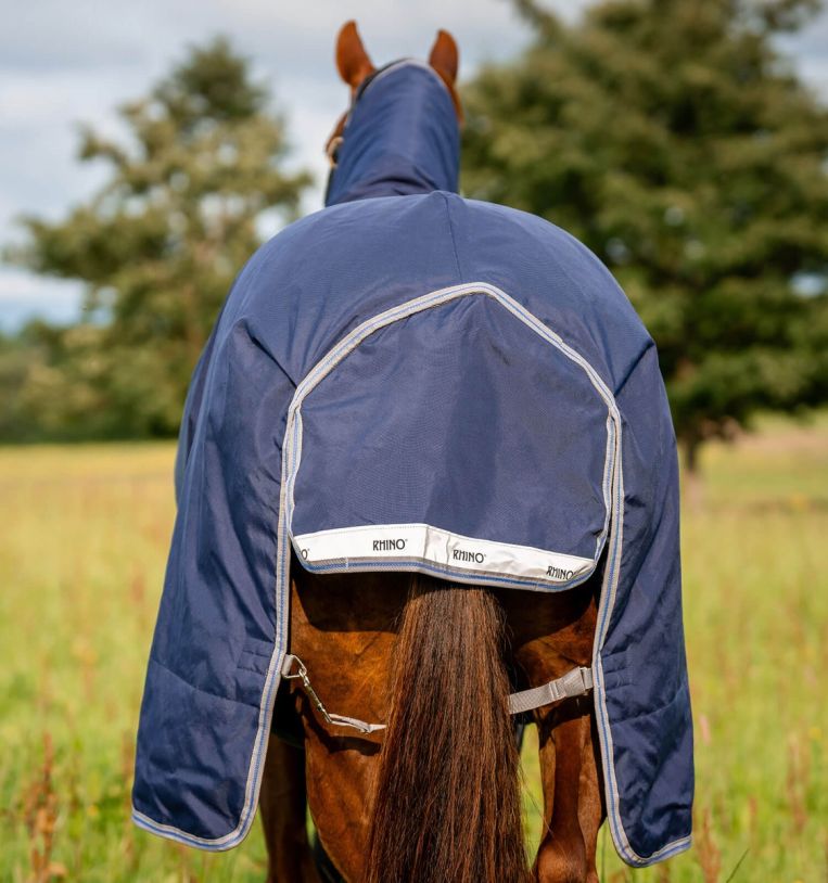 Horseware Rhino Plus Ulkotakki 450g VL Laivastonsininen/Titaaninharmaa & Klassinen Sininen - 3