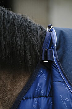 EQUITHEME 'Classic' Stalltäcke Navy 200 g, 7'0 - 160 cm