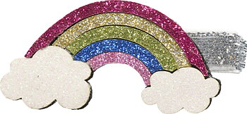Equipage KIDS Hair Clip ONE SIZE - Rainbow