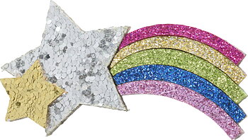 Equipage KIDS Hair Clip ONE SIZE - Shooting Star