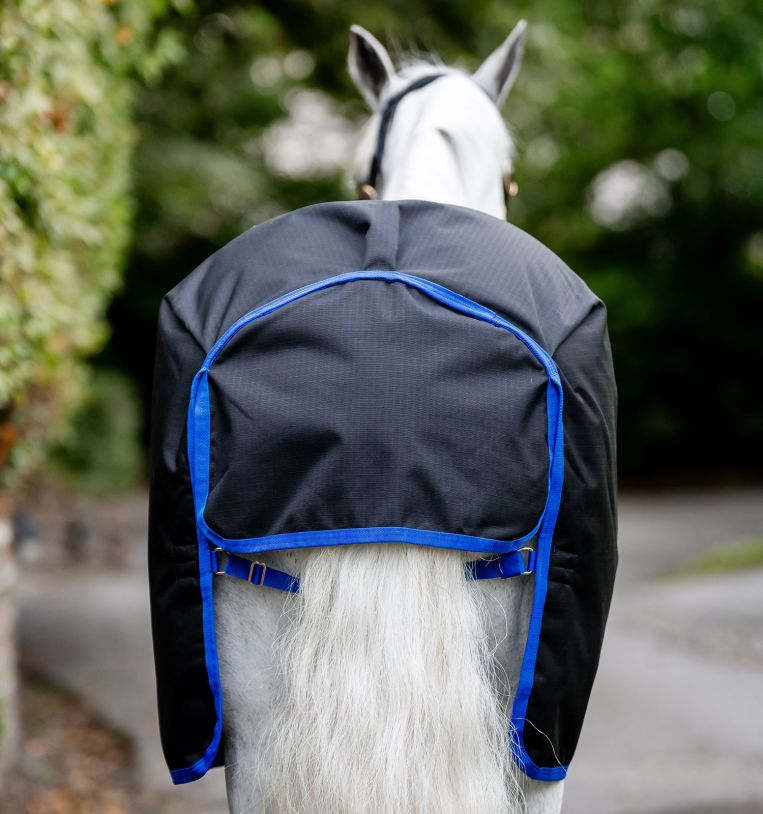 Horseware Amigo Ripstop 900D Pony Turnout 200g Musta/Klassinen Sininen - 3