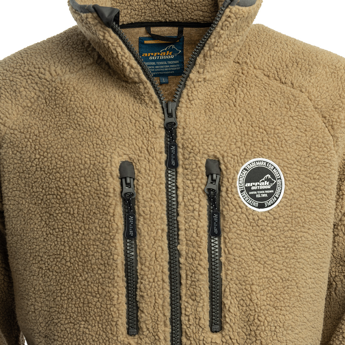  Arrak Outdoor Teddy Pile Takki Unisex- Khaki - 4