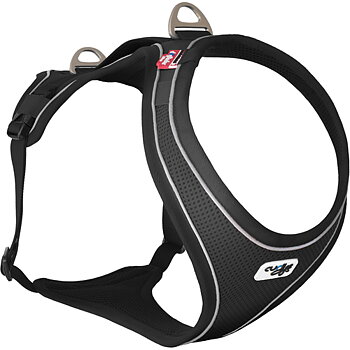 Curli Belka Comfort Harness hundsele, Svart 46-62cm