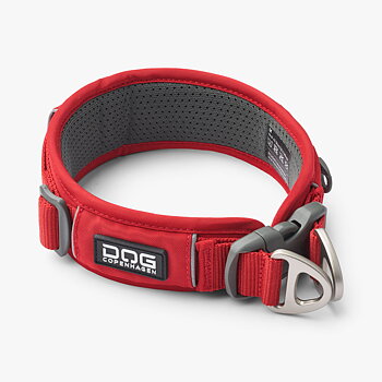 Dog Copenhagen Urban Explorer Collar - Classic Red 