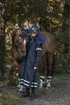 EQUITHEME 'RiderCoat' Trekking Coat Black