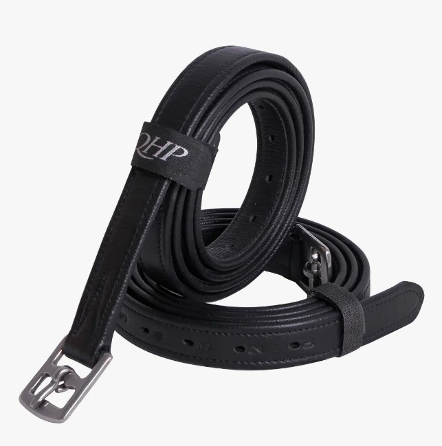 QHP Stigläder - Svart