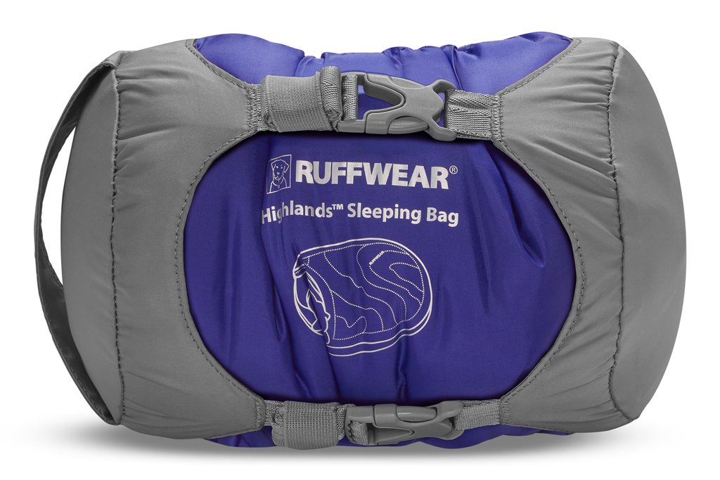 Ruffwear Highlands™ ‑makuupussi koiralle – Huckleberry Blue (mustikansininen) - 11