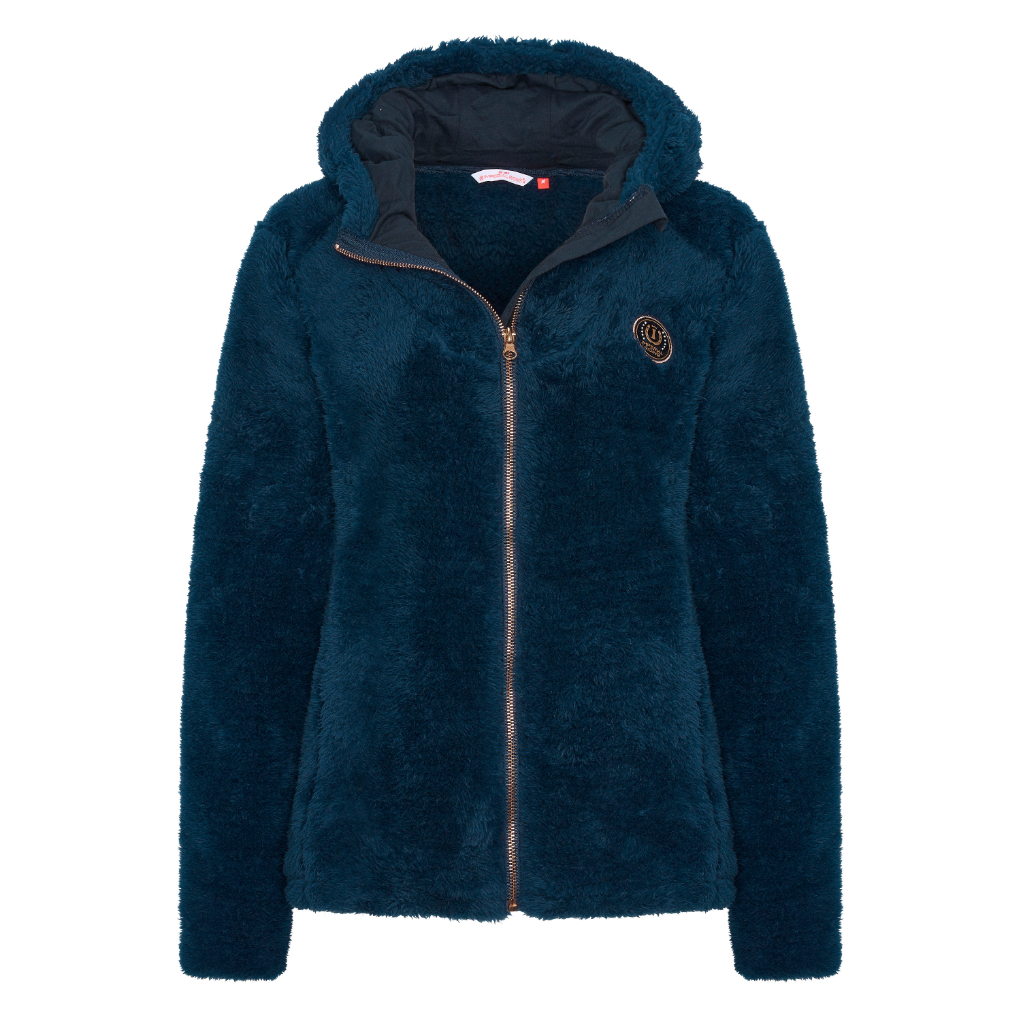 Imperial Riding KIDS Fleece Jacke Cosy Zip Navy (164)