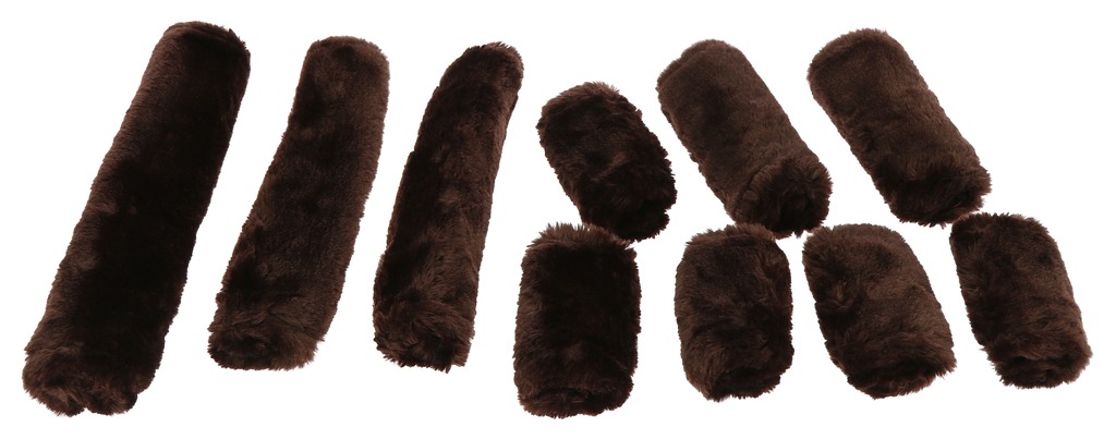 EQUITHEME 'Teddy' Nosludd Set För Grimma Brun (Cob)