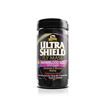 ABSORBINE UltraShield Kärpäshuppu Korvilla - Musta, Cob