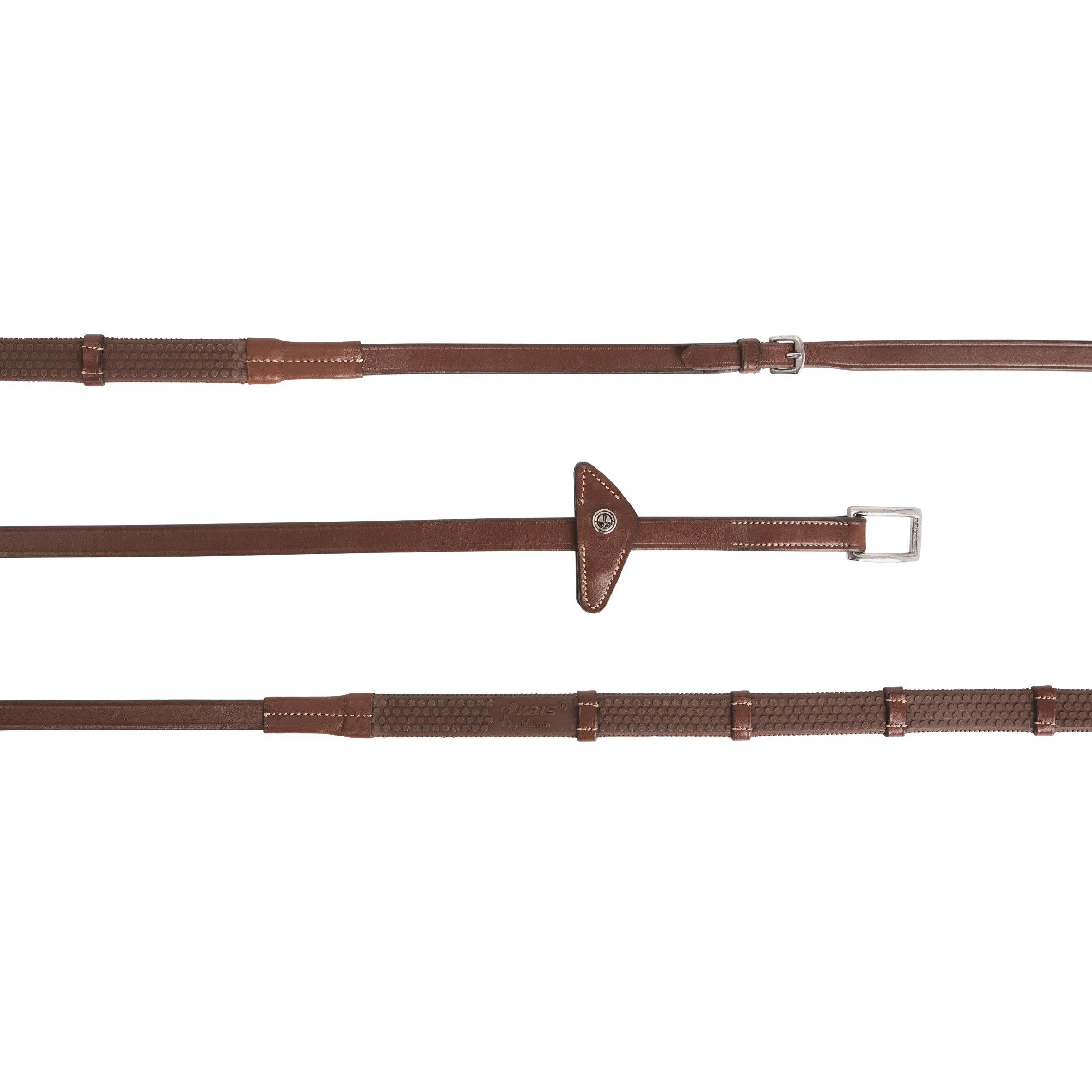 Rubber Reins With Stops - 18 Mm