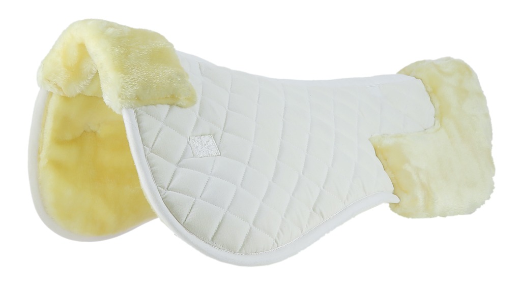 RIDING WORLD Sadelpad Vit