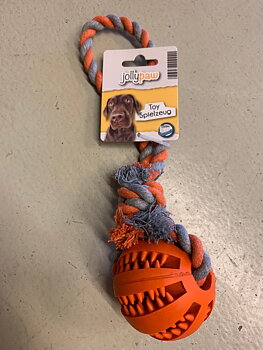 Jolly Paw ‑pallo ja köysi