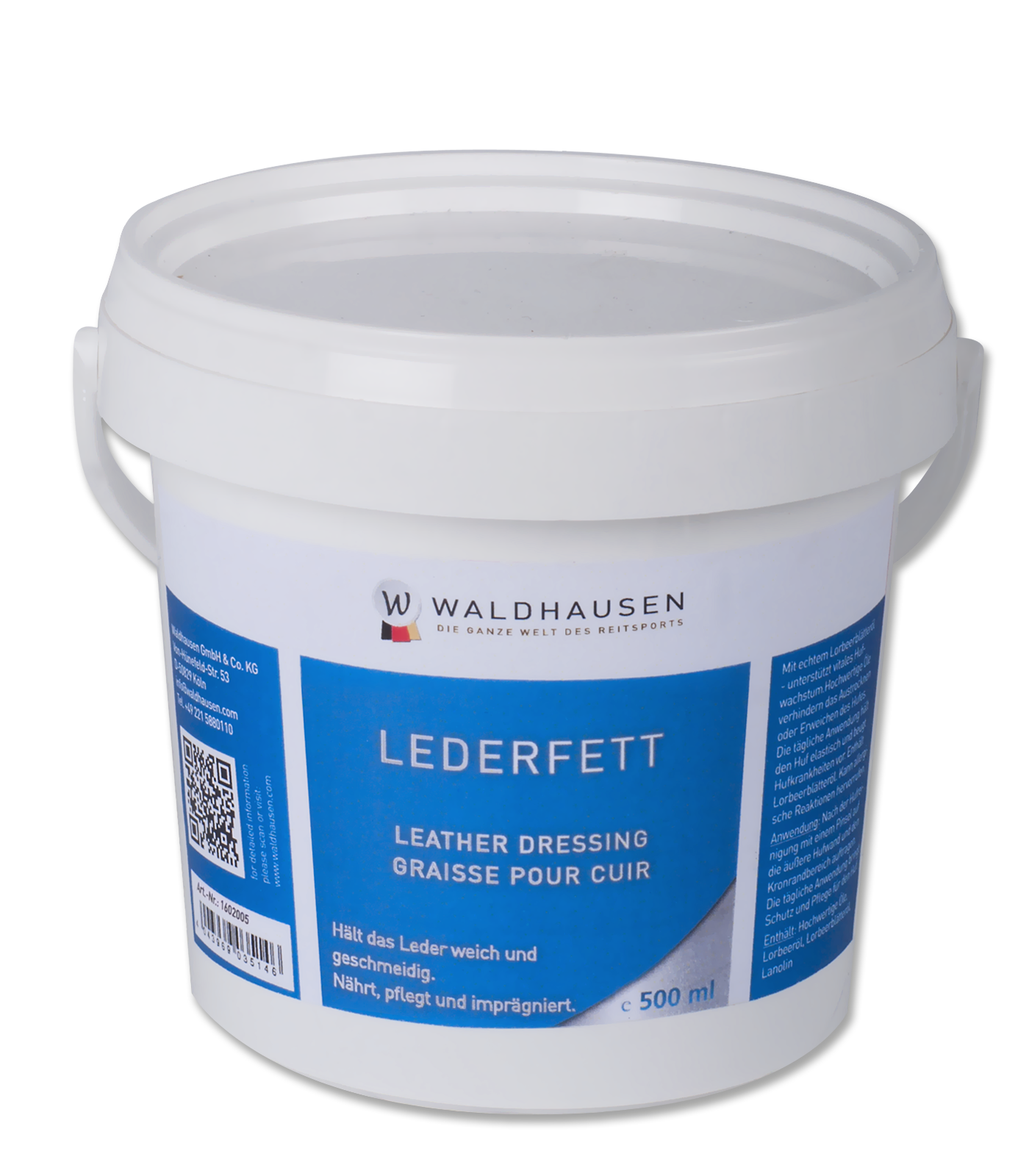 Dubbin Leather Grease Colorless - 1 L - Yellow