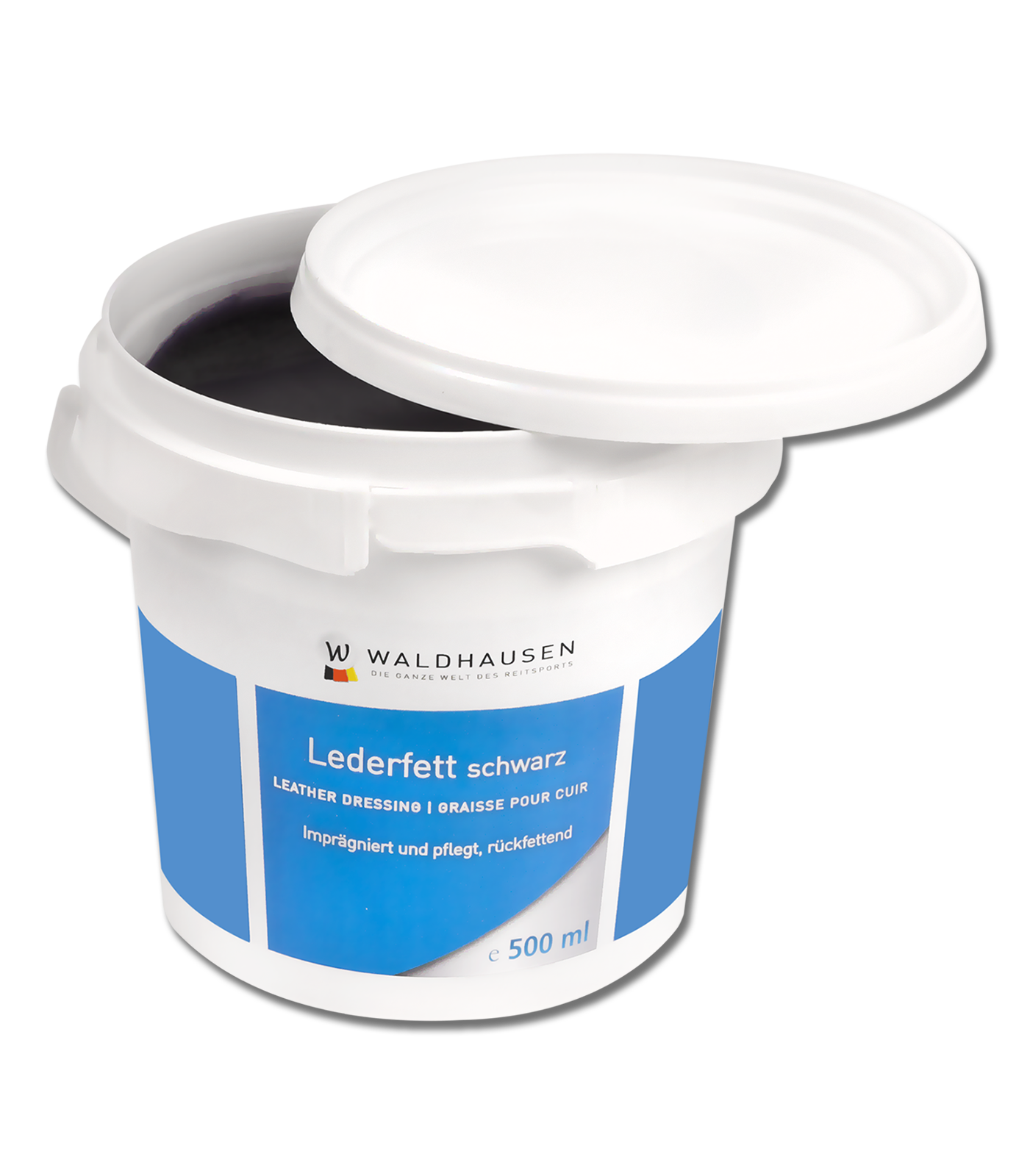 Dubbin Leather Grease Black - 500 ml - Black