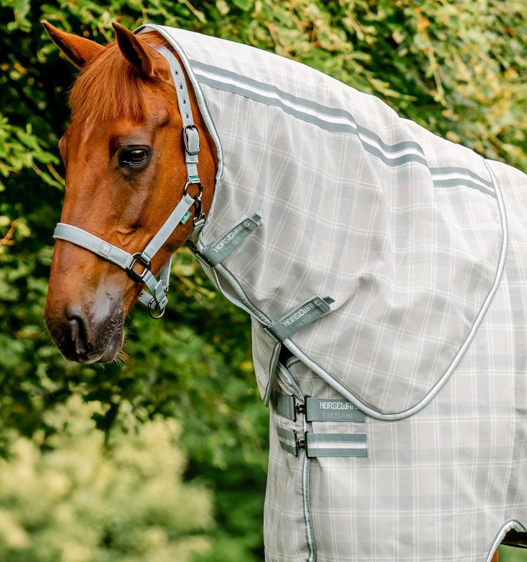 Horseware Newmarket Flugtäcke huva Witney Charcoal (XS)