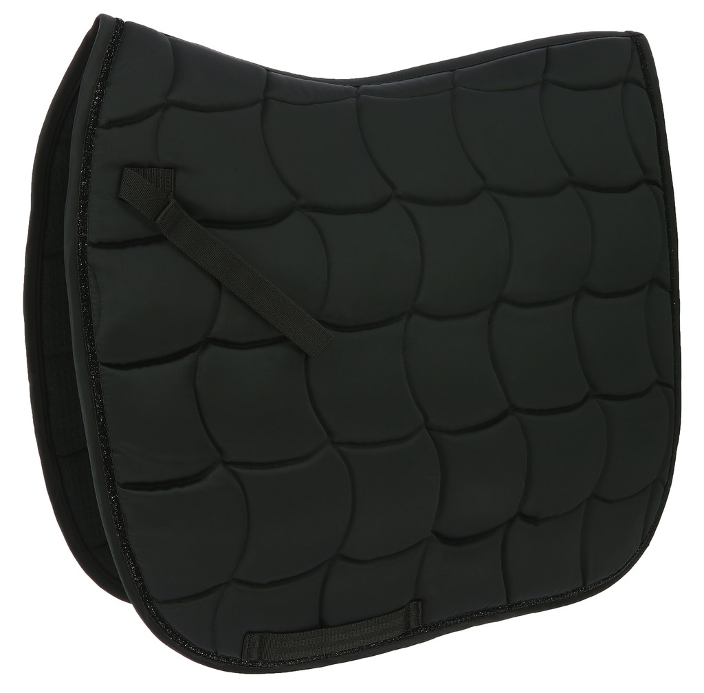 EQUITHEME 'Satin' Saddle Pad Black, Full - 2