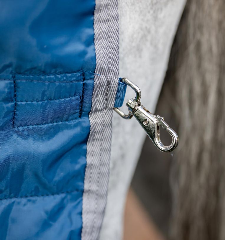Horseware Ionic Therapy Liner 50g Imperial Blue/Silver & Navy - 6
