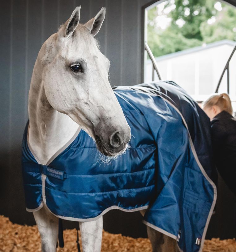 Horseware Ionic Therapy Liner 50g Imperial Blue/Silver & Navy - 7
