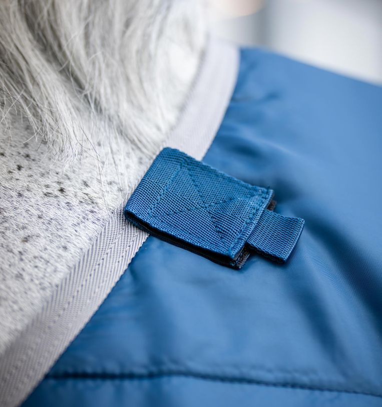 Horseware Ionic Therapy Liner 50g Imperial Blue/Silver & Navy - 4
