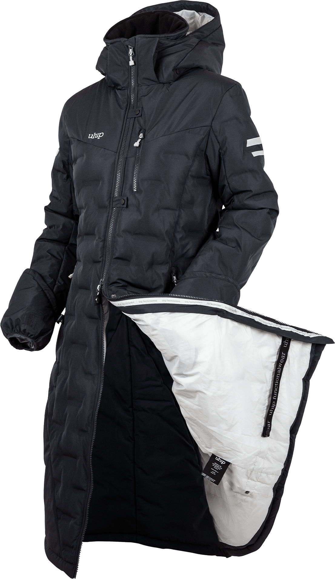 Uhip Coat ICE - Blue Graphite Grey  - 4