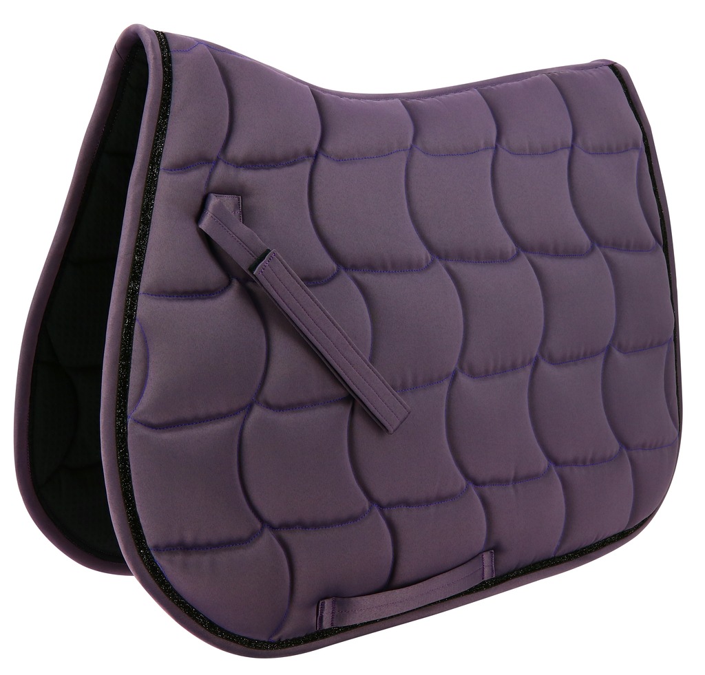 EQUITHEME 'Satin' Schabrak Red Plum - Full size