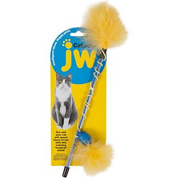 JW Cataction Pinne med fjädrar- Kattleksak