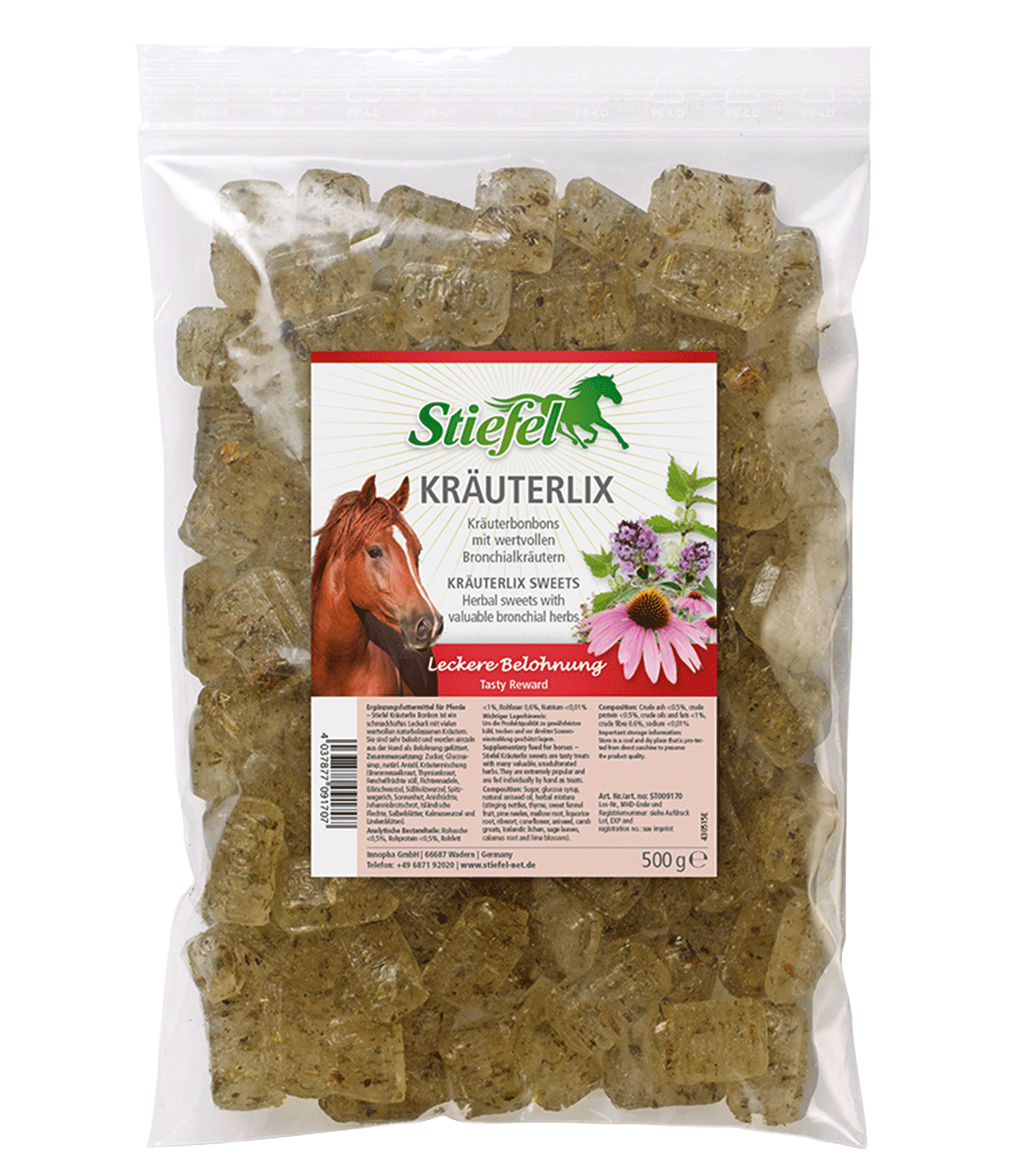Stiefel Herbilix Hästgodis/Fodertillskott - 500g
