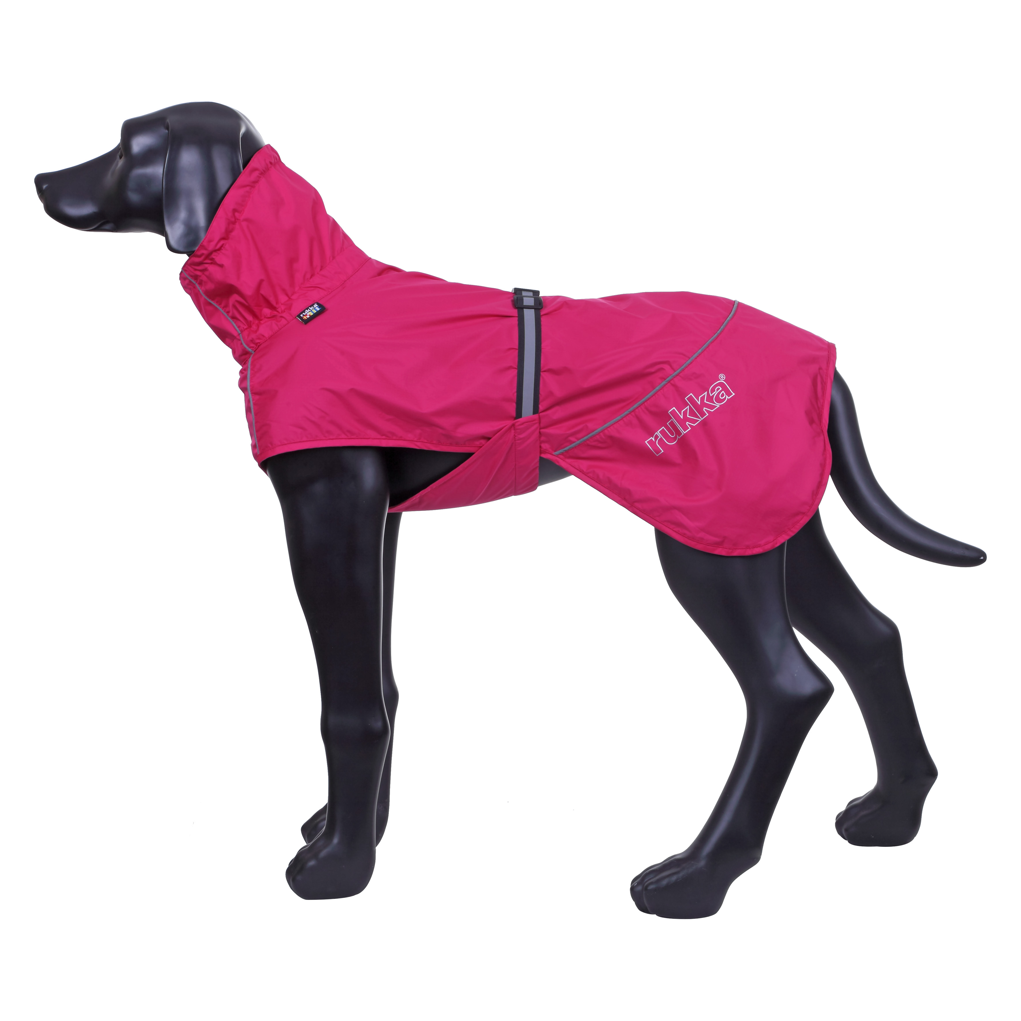 Rukka Hase Regnjacka för hund - Hot Pink , 45 - endast detta ex - 3