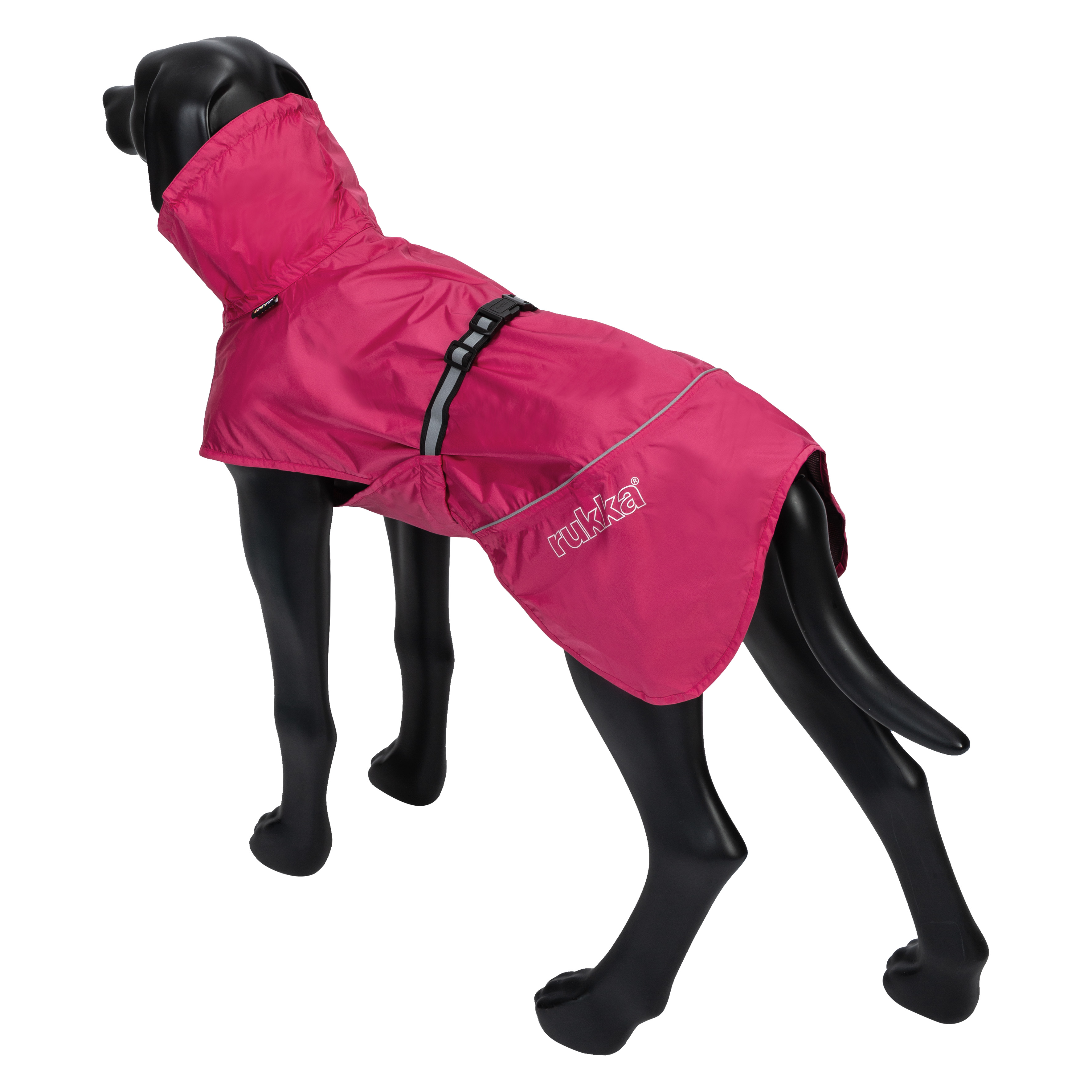 Rukka Hase Regnjacka för hund - Hot Pink , 45 - endast detta ex - 7