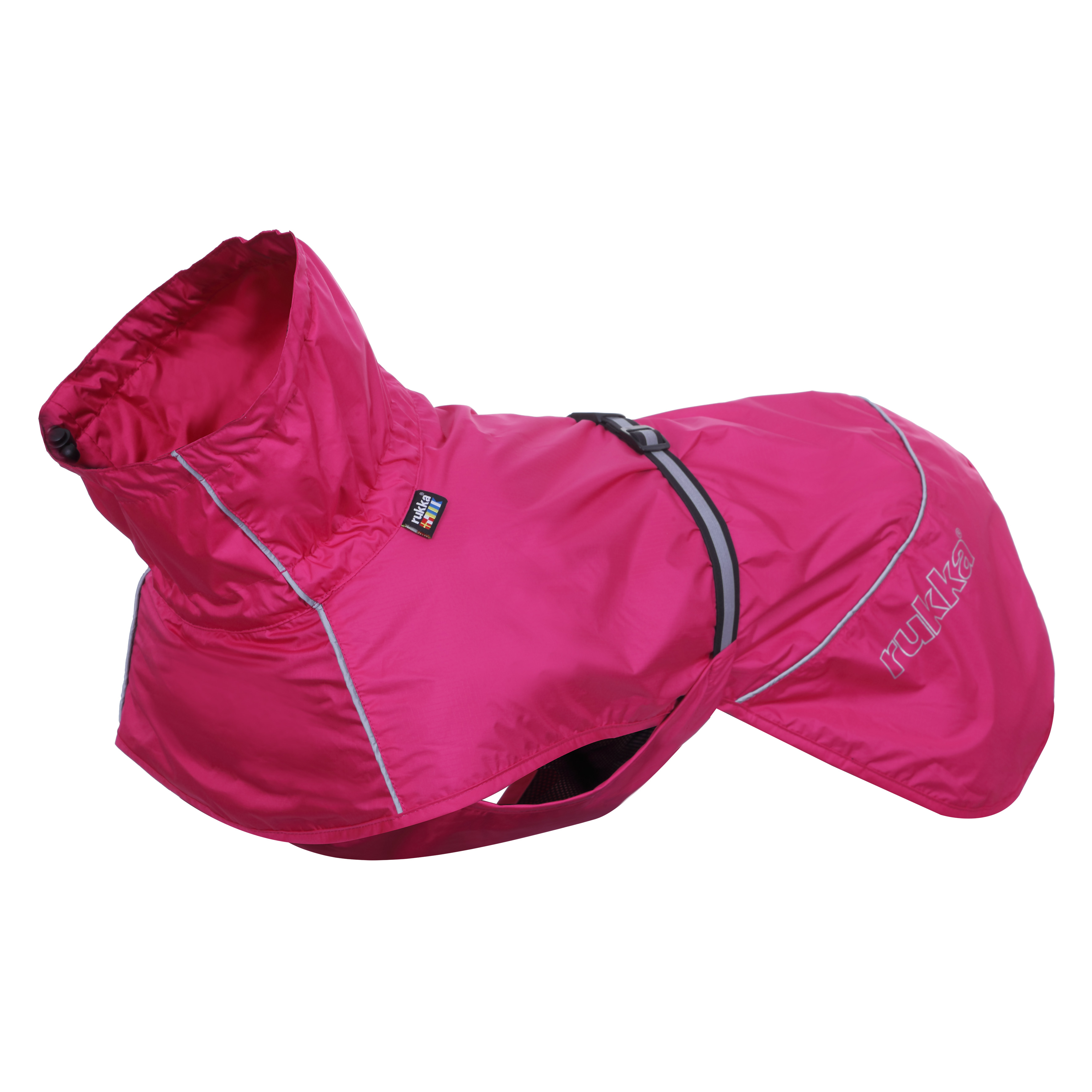 Rukka Hase Regnjacka för hund - Hot Pink , 45 - endast detta ex - 6
