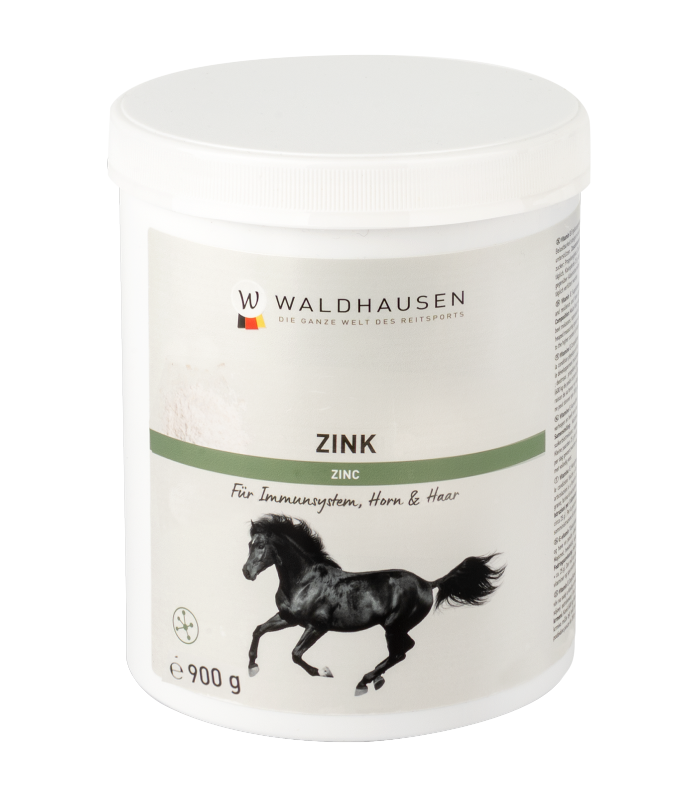 Zink Fodertillskott för Immunförsvar, Hovar och Päls - 900 g