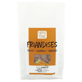 HIPPOTONIC Treats For Horses, Carrot Flavour 1 kg