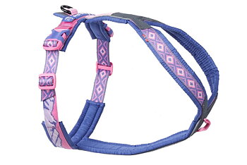 Non-stop Dogwear Line Harness 5.0 Rachel Pohl Edition - Purple/Pink - Ergonomic