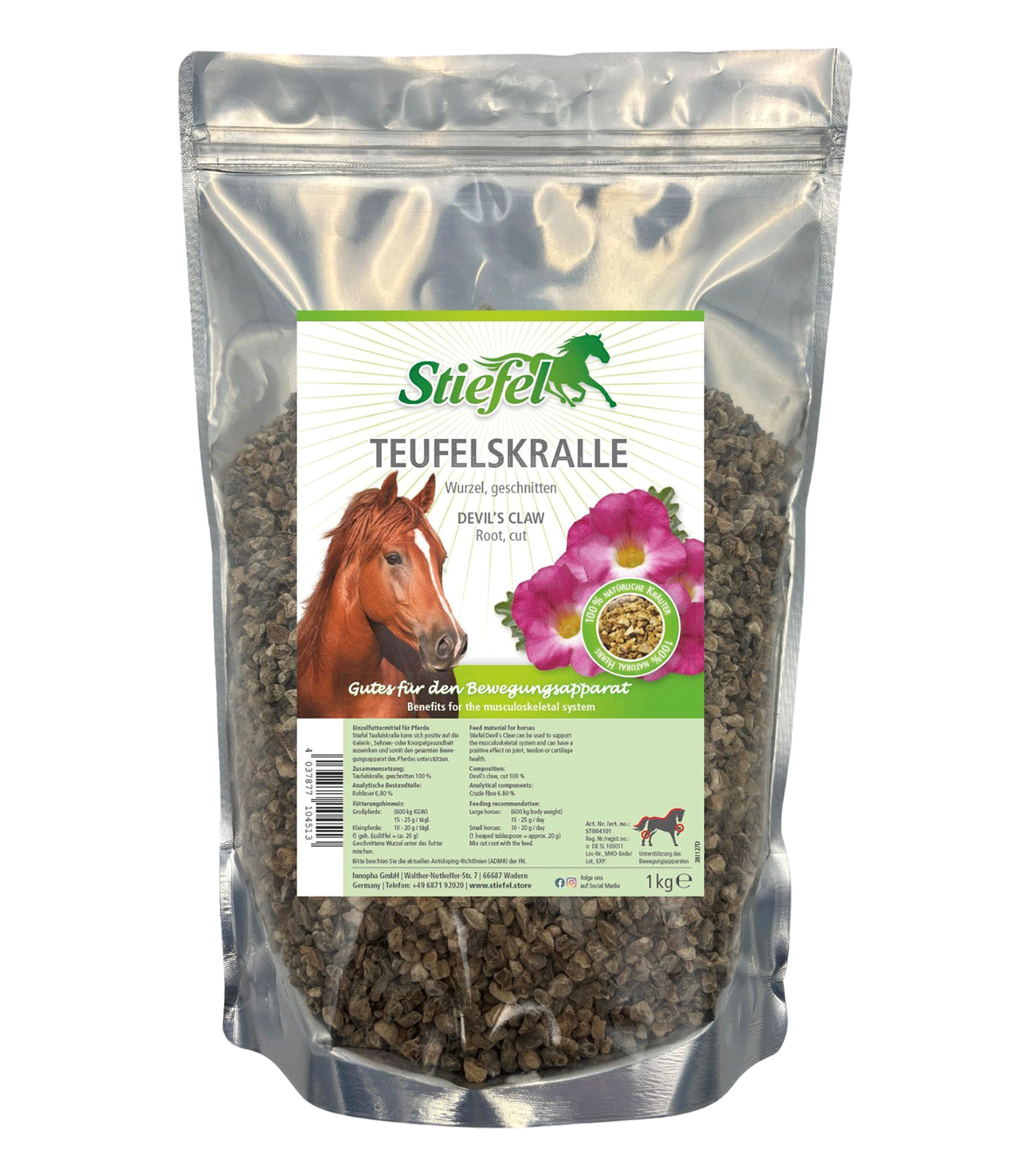 Stiefel Hackad Djävulsklo Fodertillskott