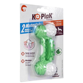 K.O PlaK Vitalvéto Dental ‑nailonpuruluu, S-koko – koira