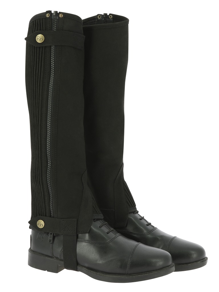 RIDING WORLD Amara Half-chaps Black (XXS)