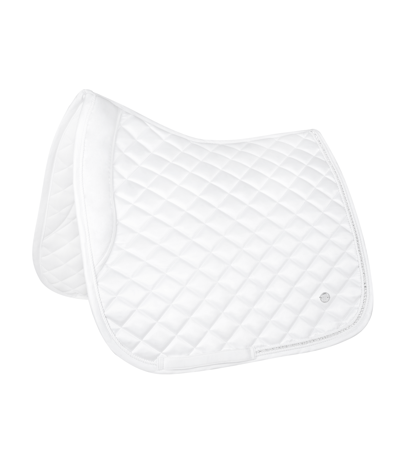 Nepal Saddle Pad - White (D)